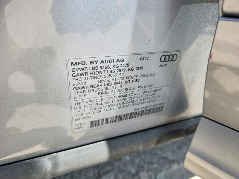 Aukcja sprzedaży 2018 Audi Q5, vin: WA1ANAFY7J2014924, numer aukcji: 54246166