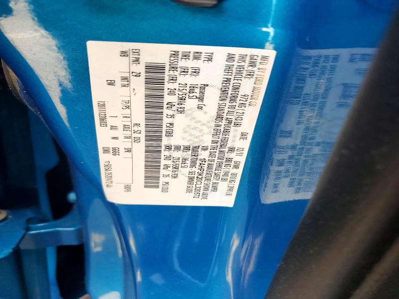Auction sale of the 2012 Ford Focus, vin: 1FAHP3K20CL320572, lot number: 54205936