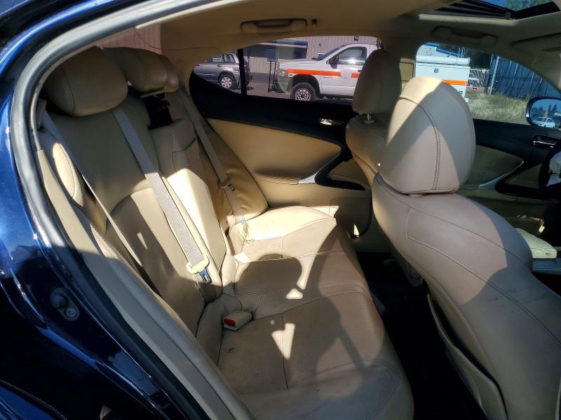 53939336 :رقم المزاد ، JTHBK262675027657 vin ، 2007 Lexus Is مزاد بيع