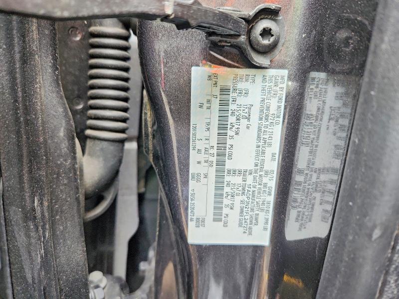 Продаж на аукціоні авто 2015 Ford Focus, vin: 1FADP3N21FL247274, номер лоту: 52591136