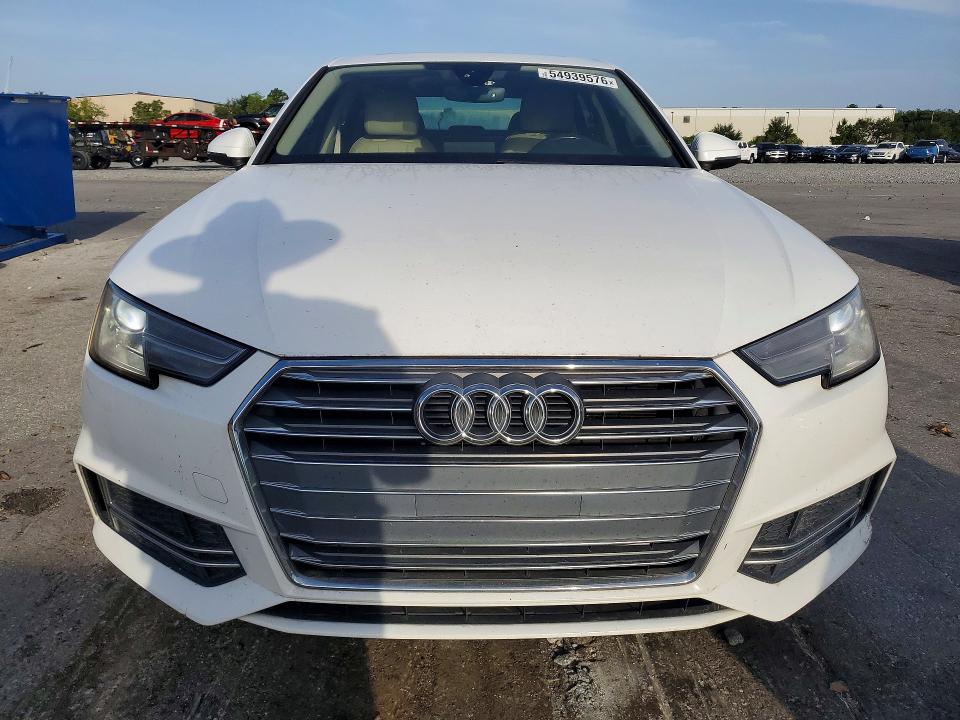 Продаж на аукціоні авто 2018 Audi A4, vin: WAUKMAF47JA081133, номер лоту: 54939576