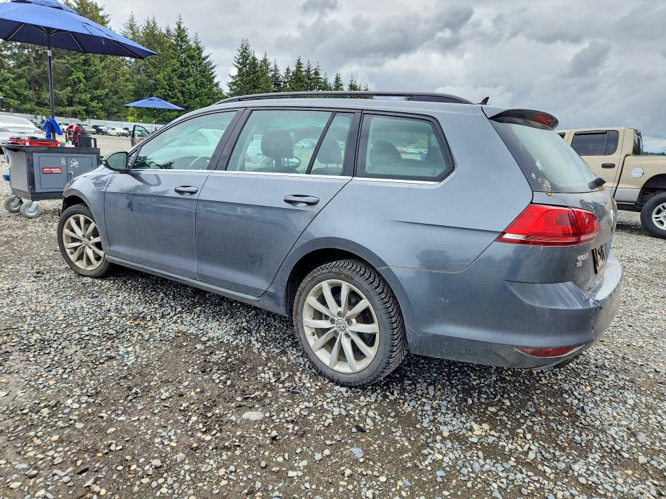 2017 Volkswagen Golf Sportwagen მანქანა იყიდება აუქციონზე, vin: 3VWC17AU2HM537043, აუქციონის ნომერი: 53669856