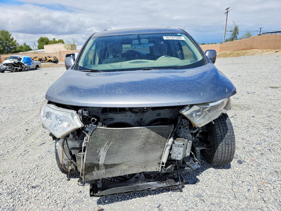 2017 Nissan Quest მანქანა იყიდება აუქციონზე, vin: JN8AE2KP7H9165597, აუქციონის ნომერი: 55197566