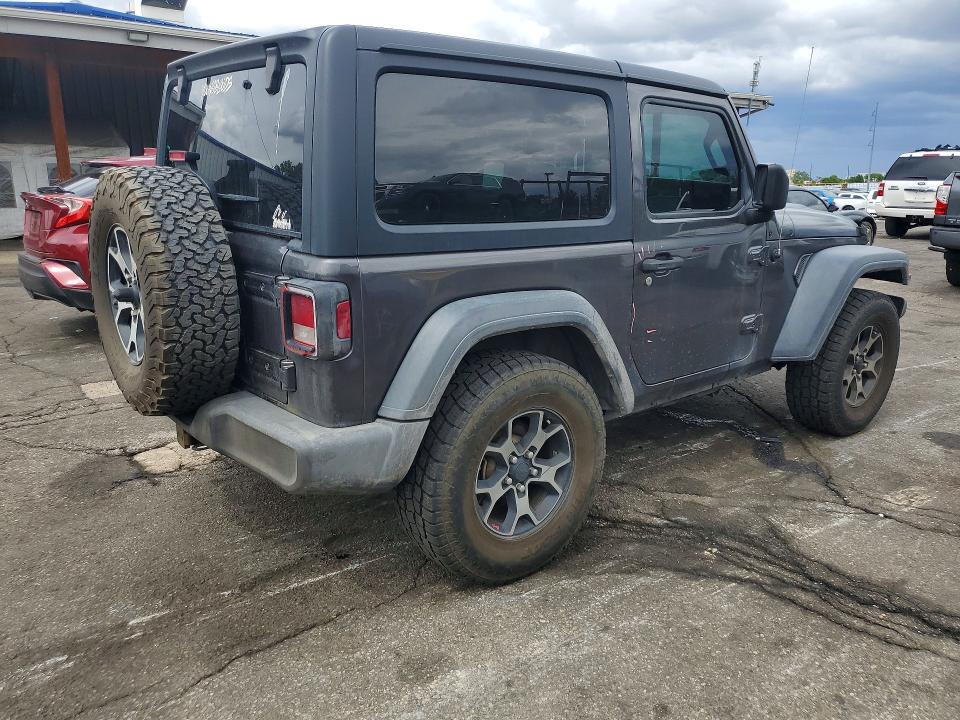 2018 Jeep Wrangler მანქანა იყიდება აუქციონზე, vin: 1C4GJXAG6JW173617, აუქციონის ნომერი: 55079136
