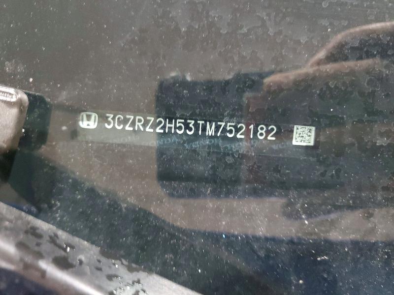 Aukcja sprzedaży 2026 Honda Hr-v, vin: 3CZRZ2H53TM752182, numer aukcji: 54268586