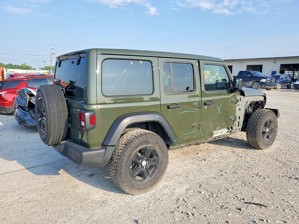 53268846 :رقم المزاد ، 1C4HJXDGXNW141467 vin ، 2022 Jeep Wrangler Unlimited مزاد بيع