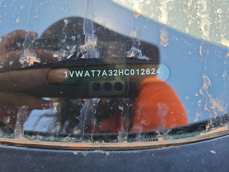 54175736 :رقم المزاد ، 1VWAT7A32HC012624 vin ، 2017 Volkswagen Passat مزاد بيع