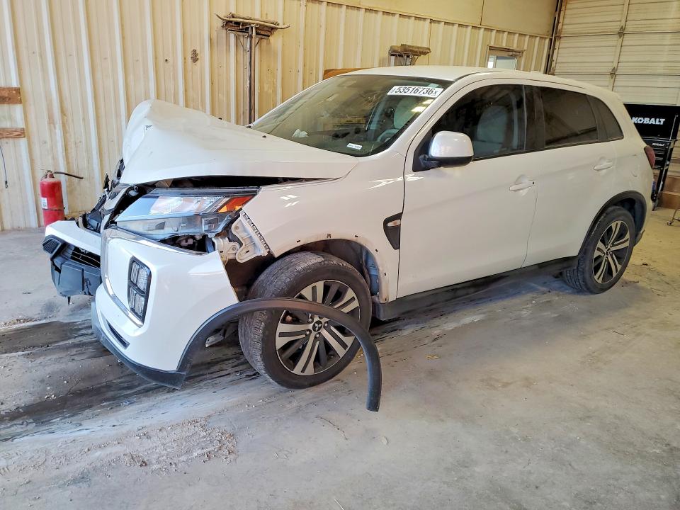 53516736 :رقم المزاد ، JA4APUAU4MU023752 vin ، 2021 Mitsubishi Outlander Sport مزاد بيع