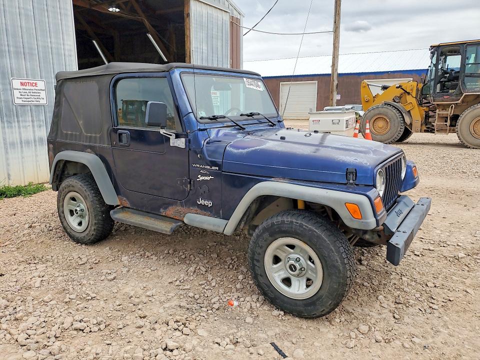55447046 :رقم المزاد ، 1J4FY19S8VP449691 vin ، 1997 Jeep Wrangler / Tj مزاد بيع