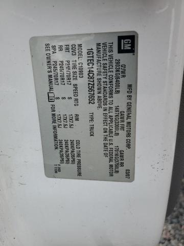 Продажа на аукционе авто 2007 Gmc New Sierra, vin: 1GTEC14C87Z567652, номер лота: 53223516