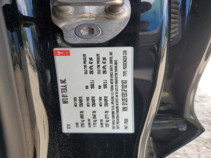 Aukcja sprzedaży 2018 Tesla Model 3, vin: 5YJ3E1EB7JF182183, numer aukcji: 50832856