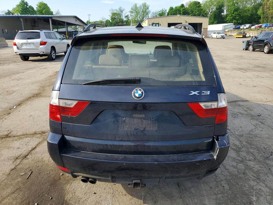 Продаж на аукціоні авто 2008 Bmw X3, vin: WBXPC93498WJ17208, номер лоту: 54047736