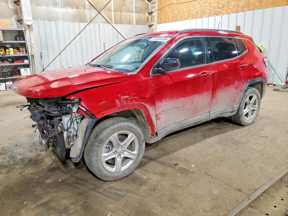 51363436 :رقم المزاد ، 3C4NJDBNXRT593630 vin ، 2024 Jeep Compass مزاد بيع