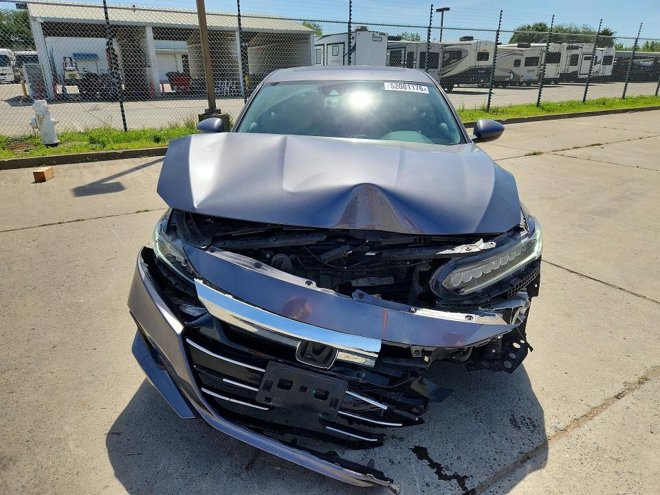 52081176 :رقم المزاد ، 1HGCV3F4XMA005086 vin ، 2021 Honda Accord مزاد بيع