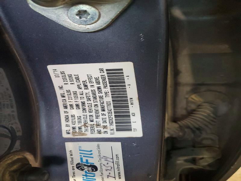 Продажа на аукционе авто 2014 Honda Accord, vin: 1HGCR2F53EA277620, номер лота: 54018866