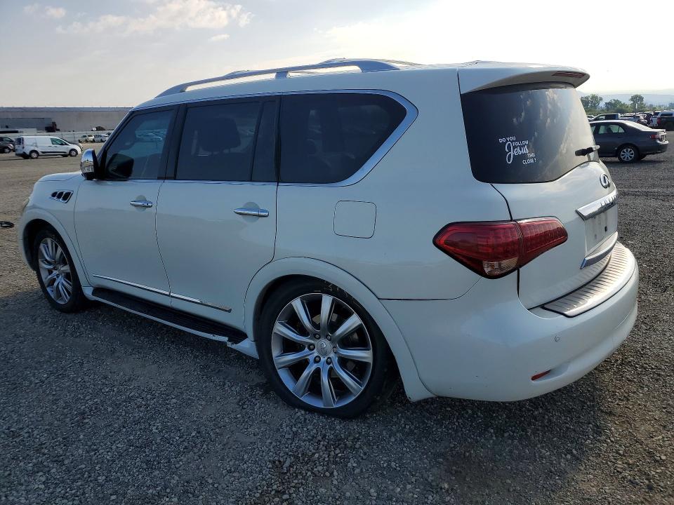 52581796 :رقم المزاد ، JN8AZ2NE9C9020777 vin ، 2012 Infiniti Qx56 مزاد بيع