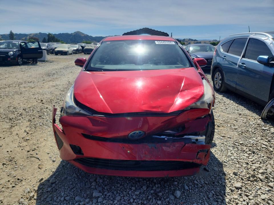 2017 Toyota Prius მანქანა იყიდება აუქციონზე, vin: JTDKARFU8H3529856, აუქციონის ნომერი: 53445106