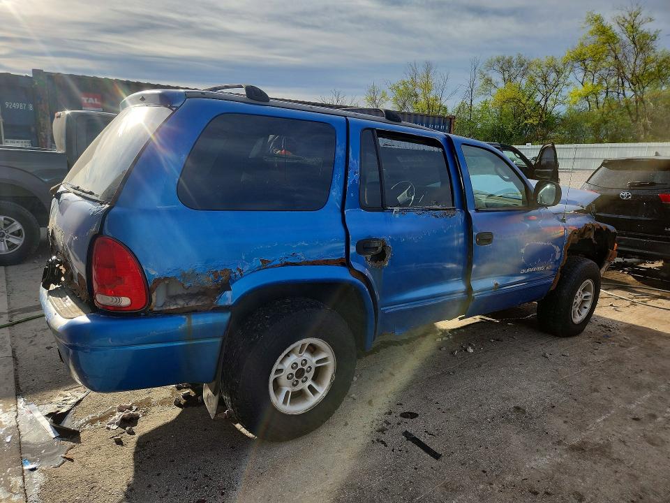 51801706 :رقم المزاد ، 1B4HS28Y0WF141415 vin ، 1998 Dodge Durango مزاد بيع