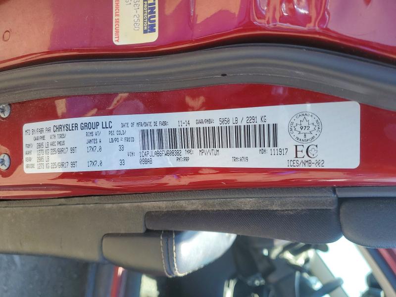 Продаж на аукціоні авто 2015 Jeep Cherokee, vin: 1C4PJLAB6FW608382, номер лоту: 51797116