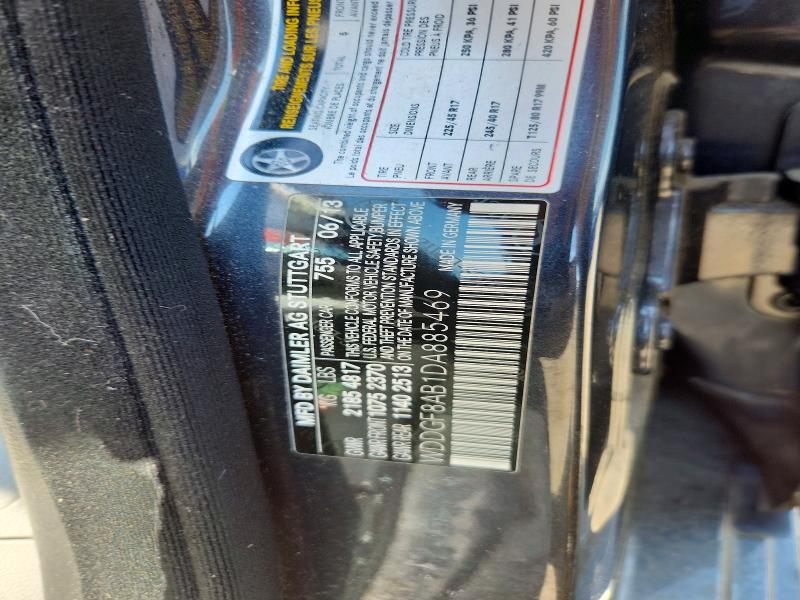 53777856 :رقم المزاد ، WDDGF8AB1DA885469 vin ، 2013 Mercedes-benz C مزاد بيع