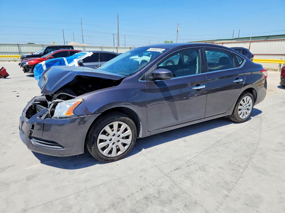 2014 Nissan Sentra მანქანა იყიდება აუქციონზე, vin: 3N1AB7AP8EL669973, აუქციონის ნომერი: 53480676