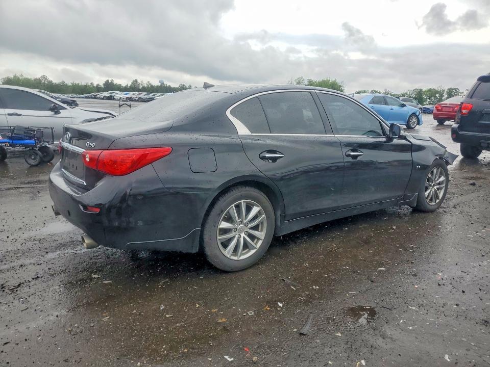 53034606 :رقم المزاد ، JN1BV7AR3FM392797 vin ، 2015 Infiniti Q50 مزاد بيع
