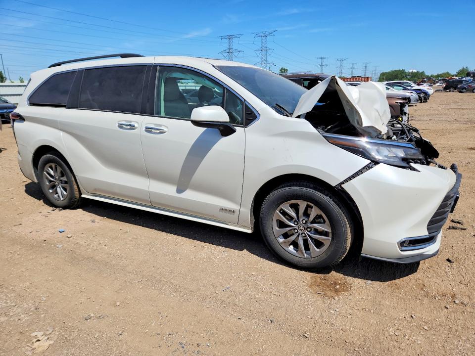 Aukcja sprzedaży 2021 Toyota Sienna, vin: 5TDJSKFC6MS001121, numer aukcji: 55381616