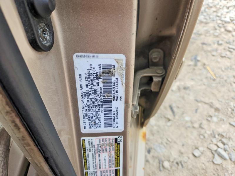 54067906 :رقم المزاد ، 2T1BR32E84C228901 vin ، 2004 Toyota Corolla مزاد بيع