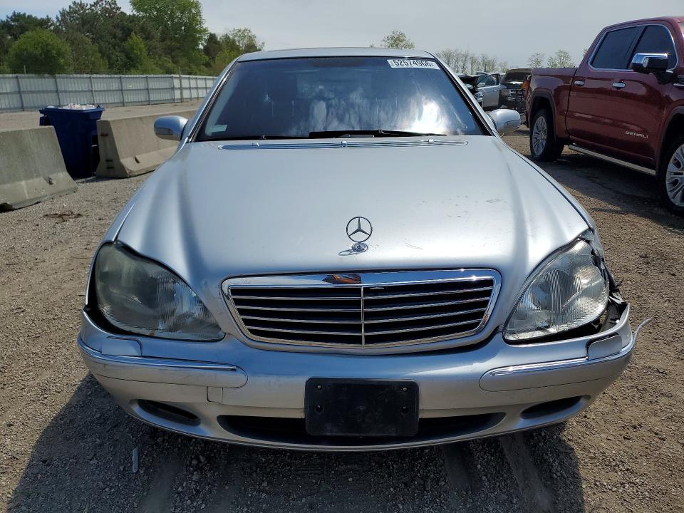 Aukcja sprzedaży 2002 Mercedes-benz S, vin: WDBNG75J52A226591, numer aukcji: 52574966