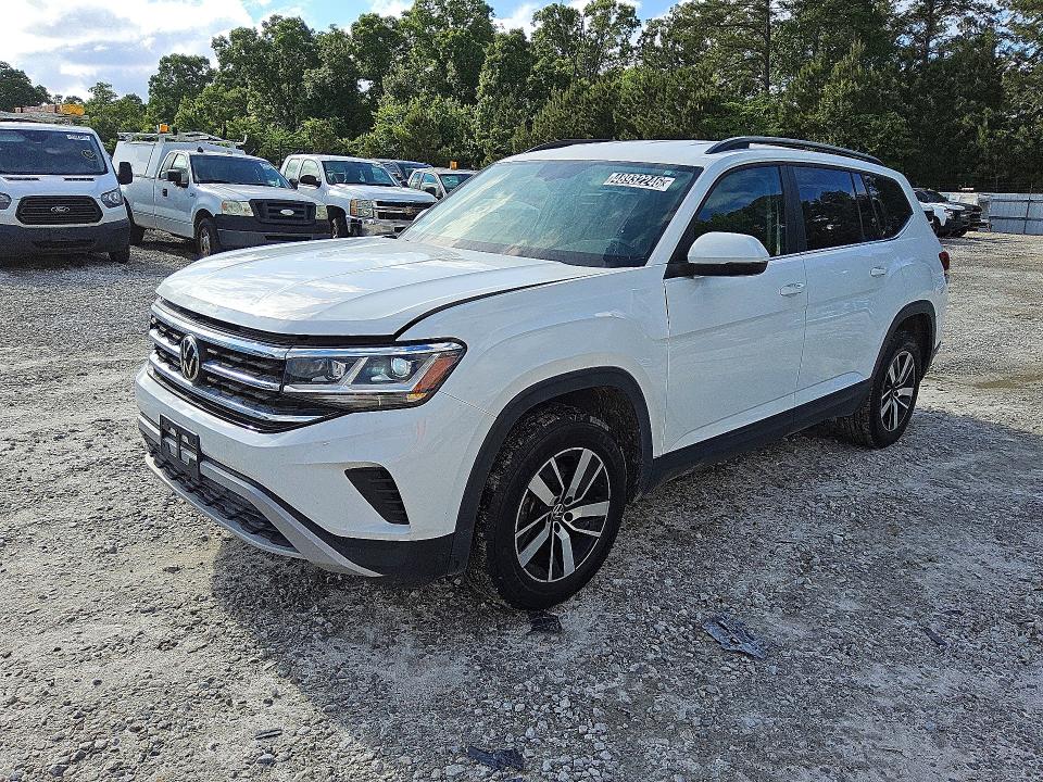 48932246 :رقم المزاد ، 1V2DP2CAXMC596511 vin ، 2021 Volkswagen Atlas مزاد بيع
