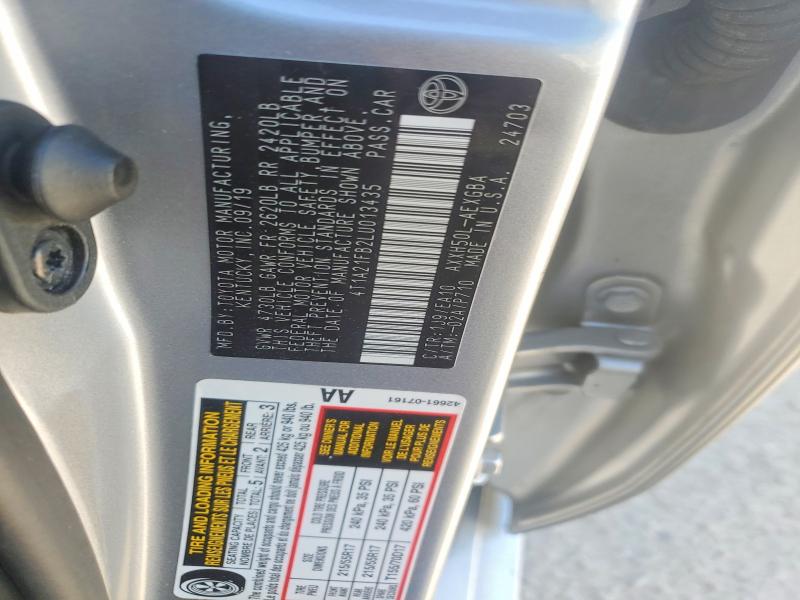 2020 Toyota Avalon მანქანა იყიდება აუქციონზე, vin: 4T1A21FB2LU013435, აუქციონის ნომერი: 53951316