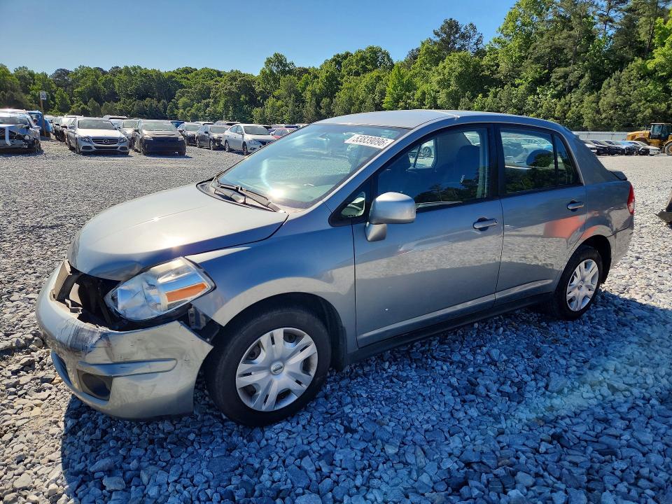 2010 Nissan Versa მანქანა იყიდება აუქციონზე, vin: 3N1BC1AP1AL356627, აუქციონის ნომერი: 53839096