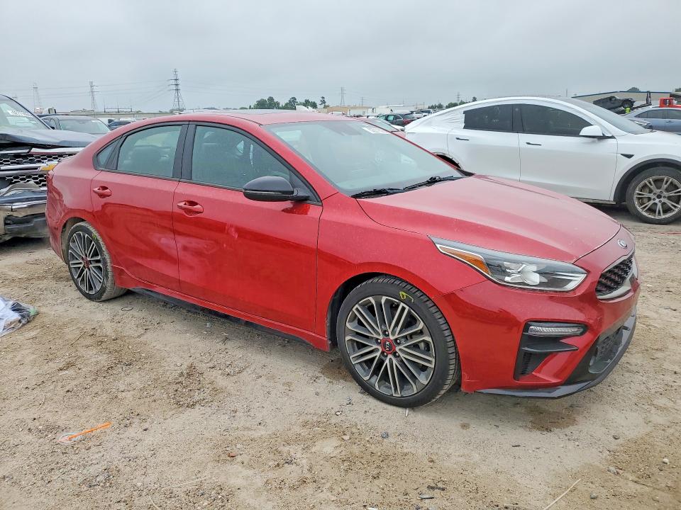 52211826 :رقم المزاد ، 3KPF44AC4ME394839 vin ، 2021 Kia Forte مزاد بيع