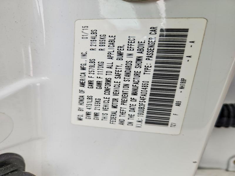 Продажа на аукционе авто 2015 Acura Tlx, vin: 19UUB3F54FA004850, номер лота: 52888596