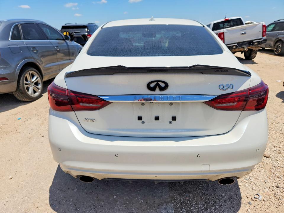 53210916 :رقم المزاد ، JN1EV7BR6NM340185 vin ، 2022 Infiniti Q50 مزاد بيع
