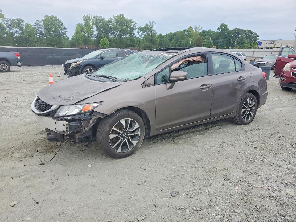 52919076 :رقم المزاد ، 19XFB2F84FE221274 vin ، 2015 Honda Civic مزاد بيع
