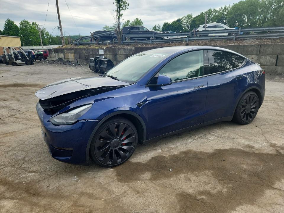 55413806 :رقم المزاد ، 7SAYGDEF8PF709888 vin ، 2023 Tesla Model Y مزاد بيع