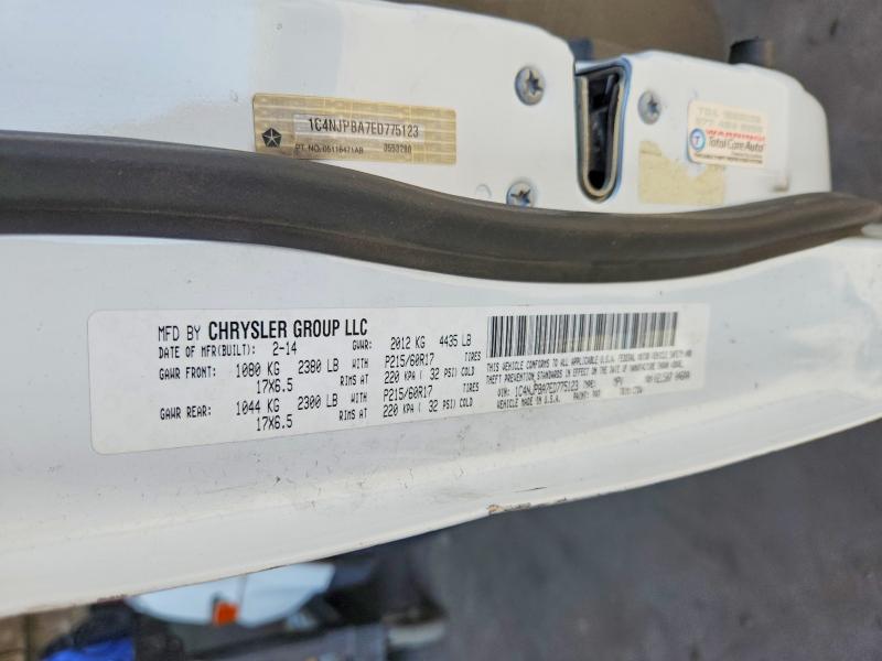 52903536 :رقم المزاد ، 1C4NJPBA7ED775123 vin ، 2014 Jeep Patriot مزاد بيع