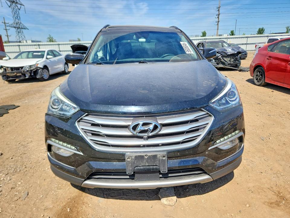 55006046 :رقم المزاد ، 5XYZWDLAXHG485562 vin ، 2017 Hyundai Santa Fe Sport مزاد بيع
