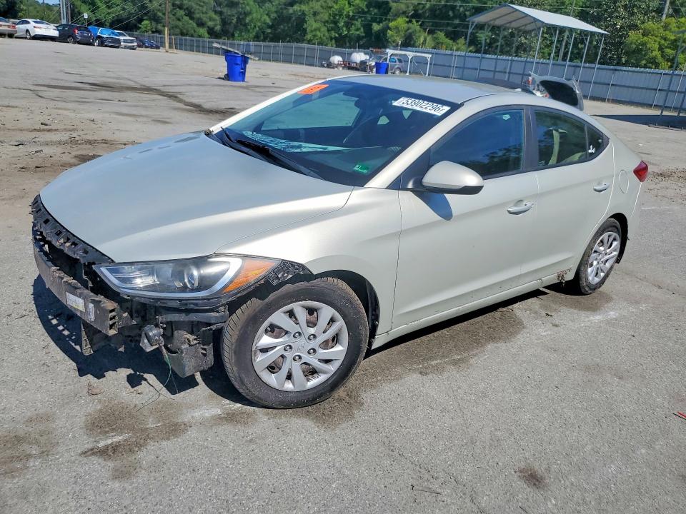 53902296 :رقم المزاد ، 5NPD74LF8HH099833 vin ، 2017 Hyundai Elantra مزاد بيع