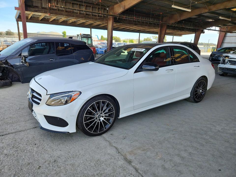 Auction sale of the 2018 Mercedes-benz C, vin: WDDWF4JB2JR414836, lot number: 53305926