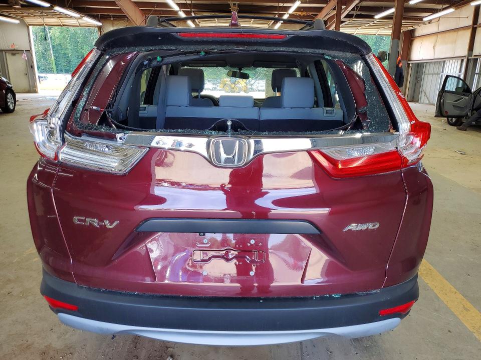 55452766 :رقم المزاد ، 2HKRW6H35HH224287 vin ، 2017 Honda Cr-v مزاد بيع