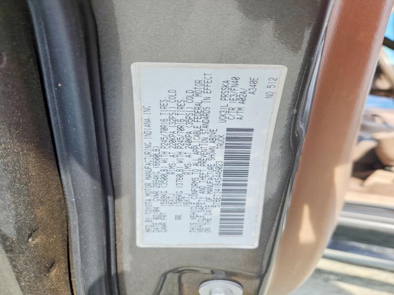 54923486 :رقم المزاد ، 5TBET34184S446023 vin ، 2004 Toyota Tundra مزاد بيع