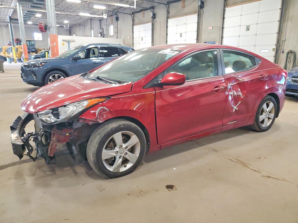 2013 Hyundai Elantra მანქანა იყიდება აუქციონზე, vin: 5NPDH4AE3DH376535, აუქციონის ნომერი: 52553506