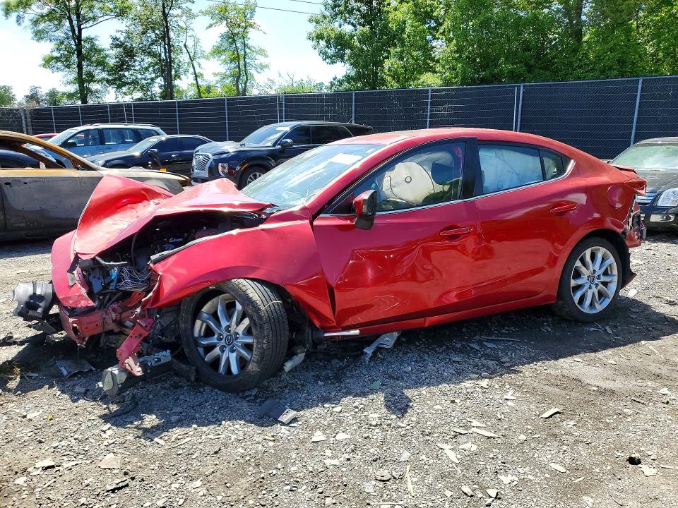 2016 Mazda 3 მანქანა იყიდება აუქციონზე, vin: JM1BM1X37G1298098, აუქციონის ნომერი: 53774476