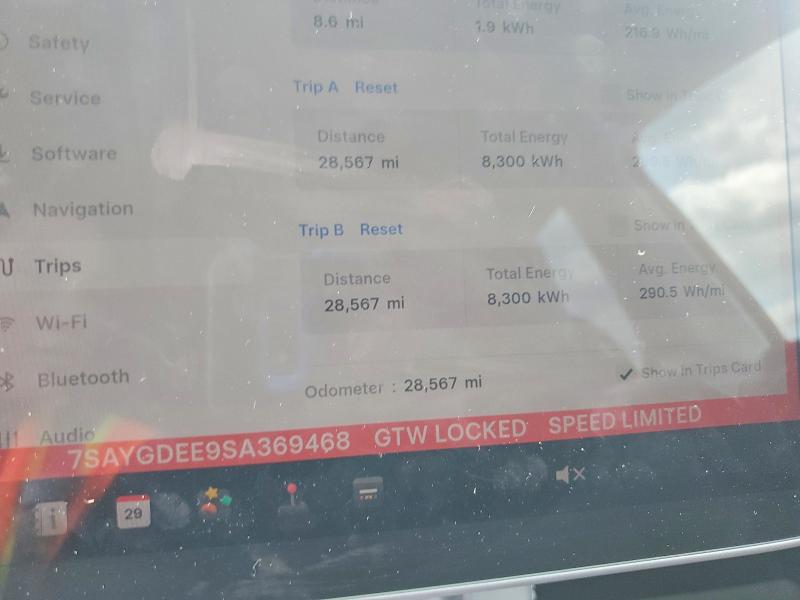 Продаж на аукціоні авто 2025 Tesla Model Y, vin: 7SAYGDEE9SA369468, номер лоту: 55022846