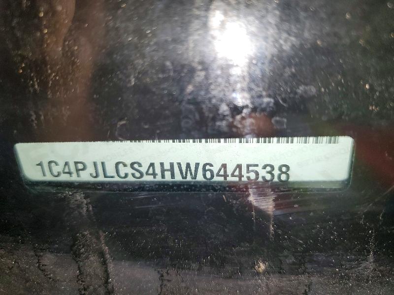 Продаж на аукціоні авто 2017 Jeep Cherokee, vin: 1C4PJLCS4HW644538, номер лоту: 52249846