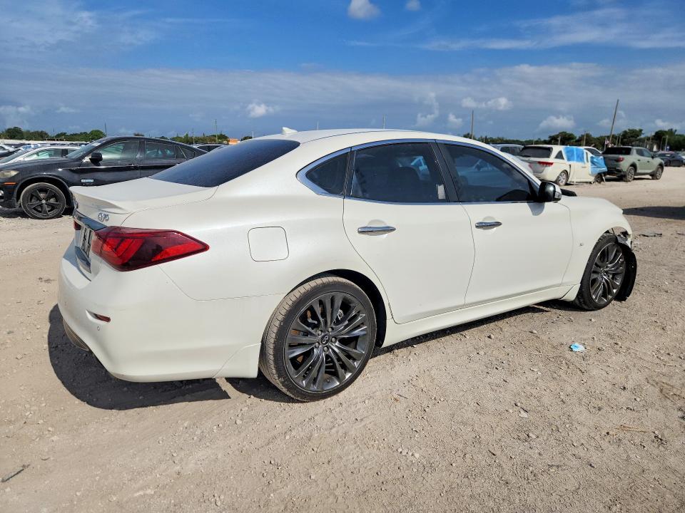 Продаж на аукціоні авто 2018 Infiniti Q70, vin: JN1BY1AP6JM180021, номер лоту: 53114346