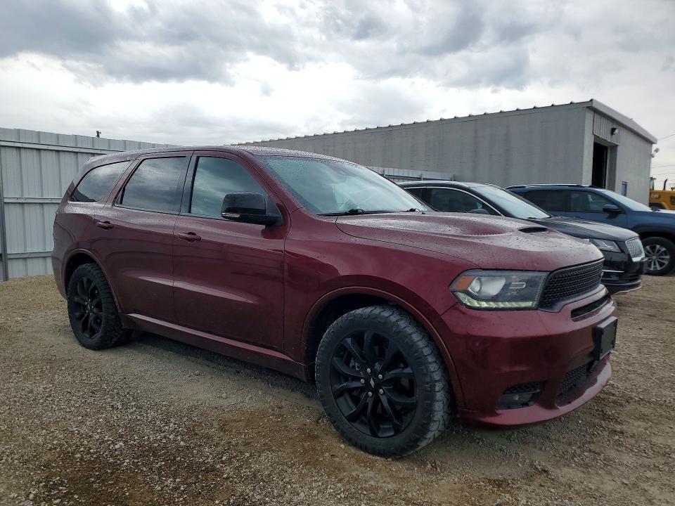 52051876 :رقم المزاد ، 1C4SDJCT2KC777158 vin ، 2019 Dodge Durango مزاد بيع
