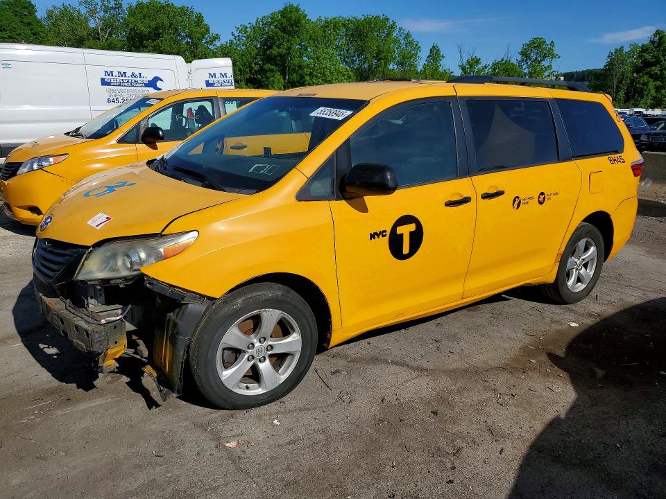 Продажа на аукционе авто 2016 Toyota Sienna, vin: 5TDKK3DC4GS762814, номер лота: 55358946